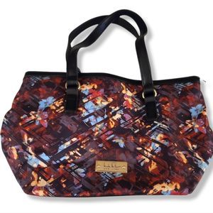 Nicole Miller floral colorful shoulder bag